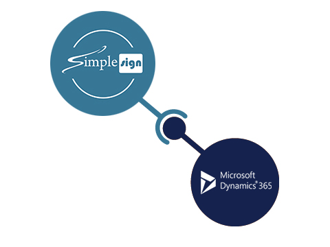 Microsoft dynamics Logo SimpleSign